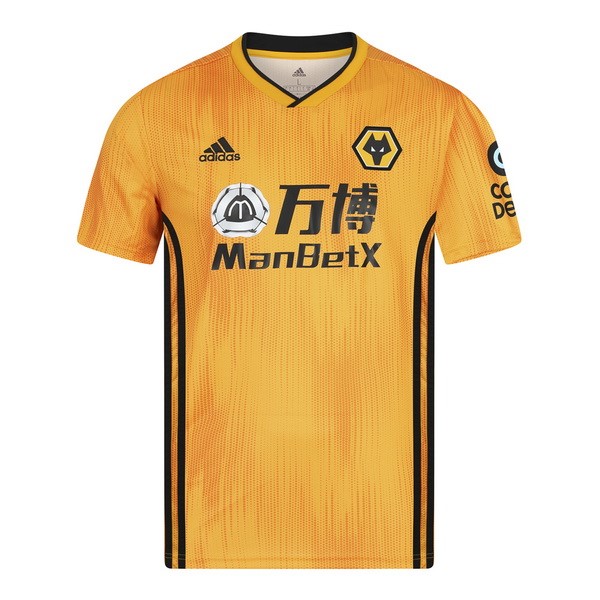 Camiseta Wolves 1ª 2019/20 Amarillo